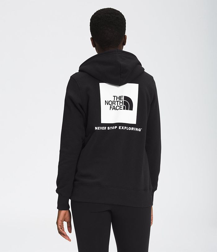 The North Face Hoodie Dames Box Nse Pullover CFPT81370 - Zwart